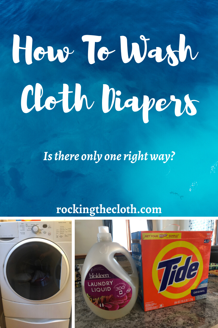 How To Wash Cloth Diapers – Is There Only One Way?