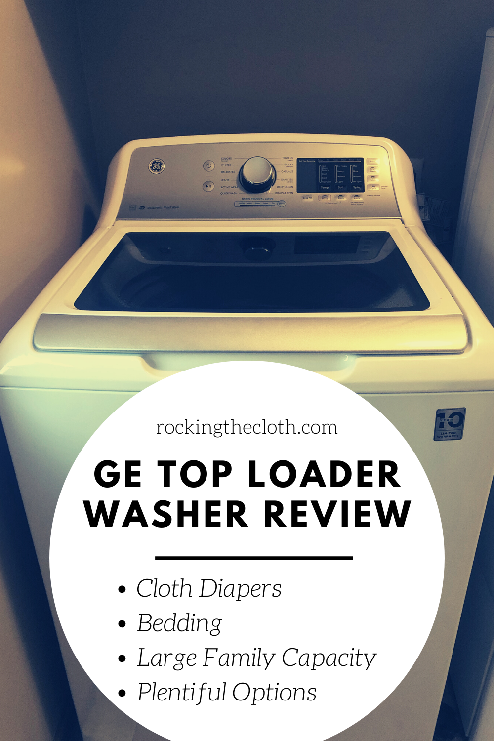 GE Top Load Washer Review- How I Like It Months Later