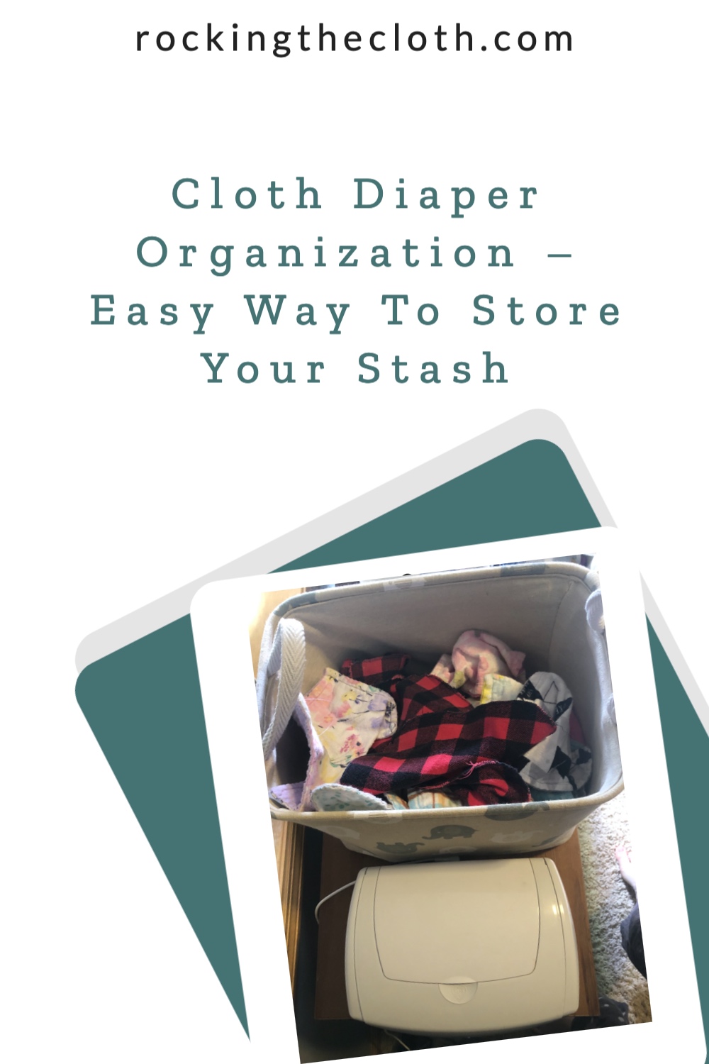cloth diaper storage organization